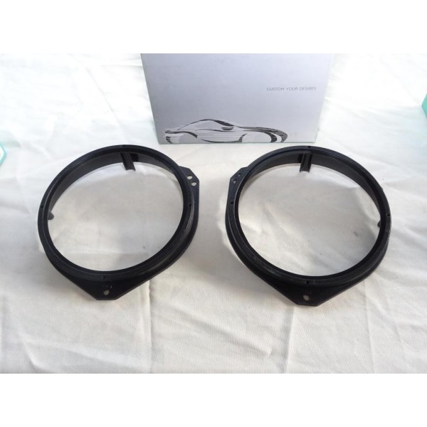 Jeu 2 entretoises supports 165mm fixation enceinte haut parleur Phonocar 03854 pour opel corsa B C de 1993 à 2006 