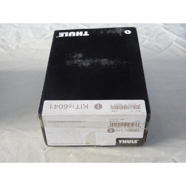 Kit pieds fixation barres de toit KIT 186041 Thule KIT186041 pour audi A3 sportback 5 portes hatchback partir de 2013 