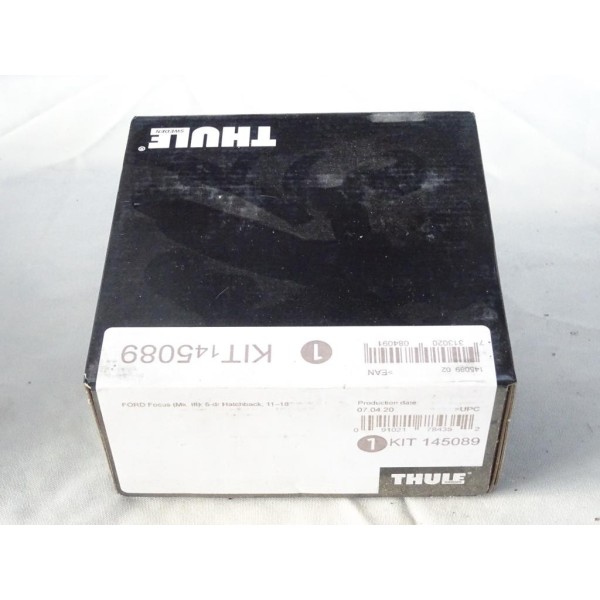 Kit pieds fixation barres de toit KIT 145089 Thule KIT145089 pour ford focus 5 portes hatchback de 2011 à 2018 