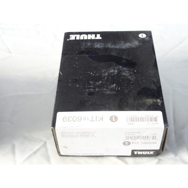 Kit pieds fixation barres de toit KIT 186039 Thule KIT186039 pour mini cooper partir de 2014 clubman partir de 2016 countryman d