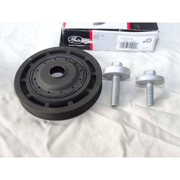 Poulie damper vilebrequin Gates TVD1007A pour renault clio 3 III megane 2 II modus scenic 2 II 1.4 1.6 essence 