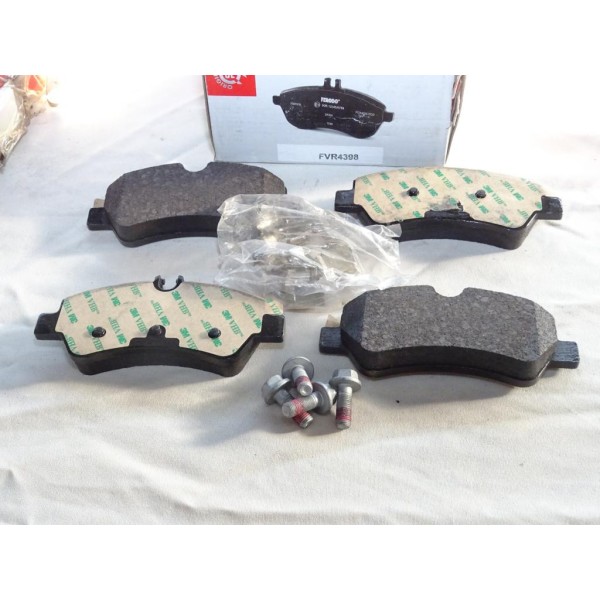 Jeu 4 plaquettes de frein arriere montage bendix bosch Ferodo FVR4398 pour ford tourneo transit custom V362 V363 
