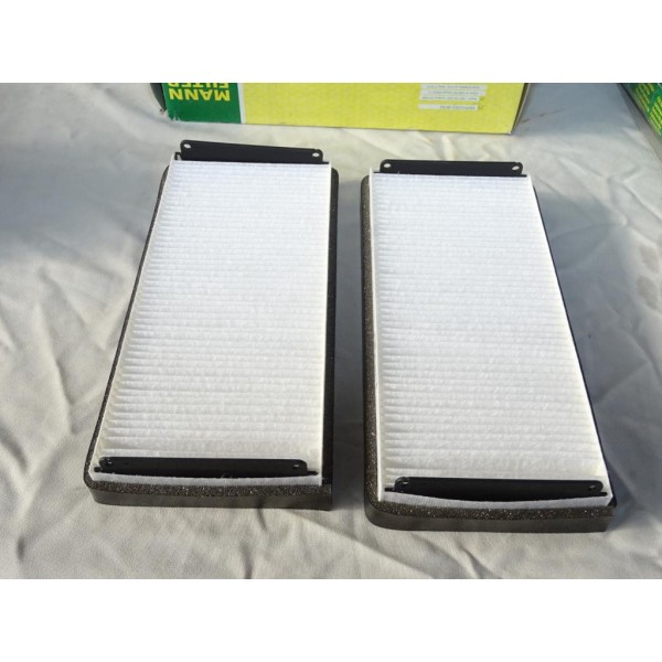 Lot 2 filtres d'habitacle interieur Mann filter CU2745-2 pour maybach 57 mercedes classe E S W210 W220 
