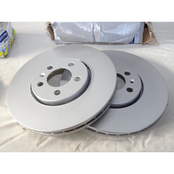 Jeu 2 disques de frein avant ventilé 287mm diametre Norauto ND5604 pour audi A1 A3 seat toledo 2 4 II IV leon 1 ibiza 3 III cord