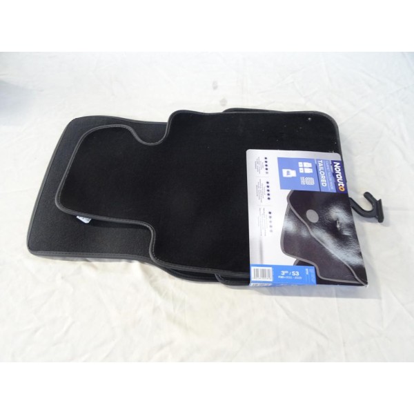 Jeu 4 tapis de sol sur mesure avant et arriere Norauto 2330015 pour BMW serie 3 F30 de 2011 à 2019 