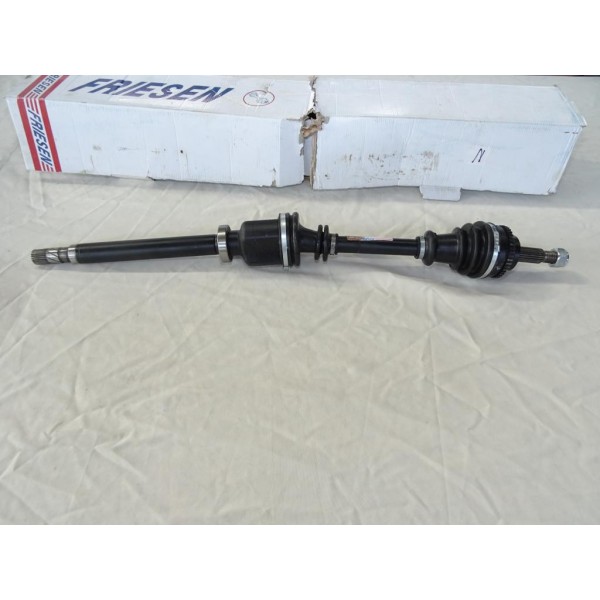 Cardan arbre de transmission avant droit 23/26 cannelures bague ABS 44 dents Friesen FDS1585 pour renault clio 2 II essence et d