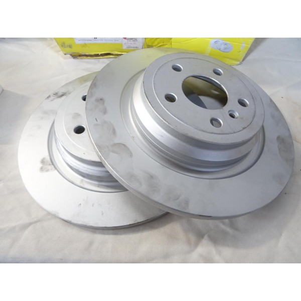 Paire disques de frein arriere plein 325mm diametre Textar 92277405 pour mercedes classe ML GLE W166 C292 