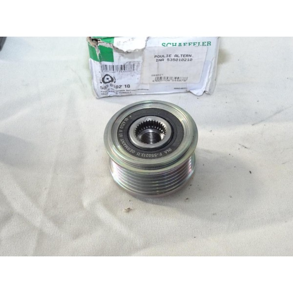 Poulie alternateur INA 535010210 pour renault clio 2 3 4 5 II III IV V megane 2 3 4 II III IV scenic 2 3 4 II III IV laguna 2 3 