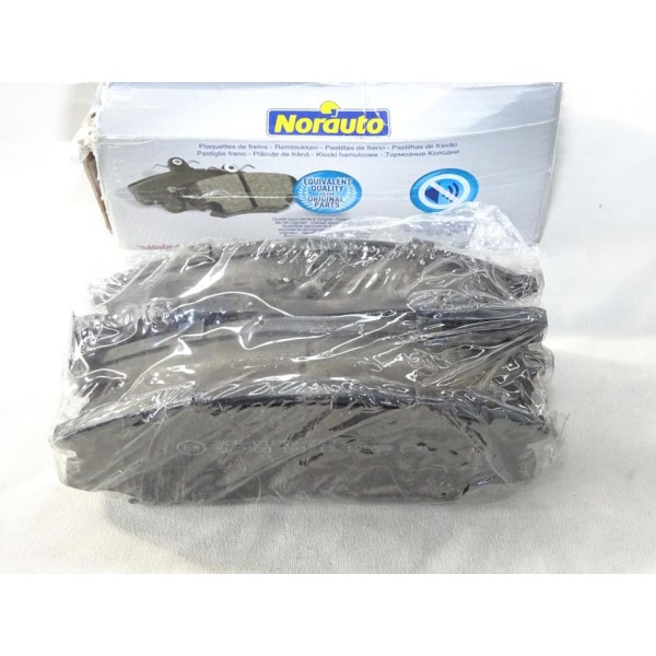 Jeu 4 plaquettes de frein avant montage mando Norauto NRP1605 pour hyundai H1 porter XG trajet santa fe ssangyong rexton kyron a