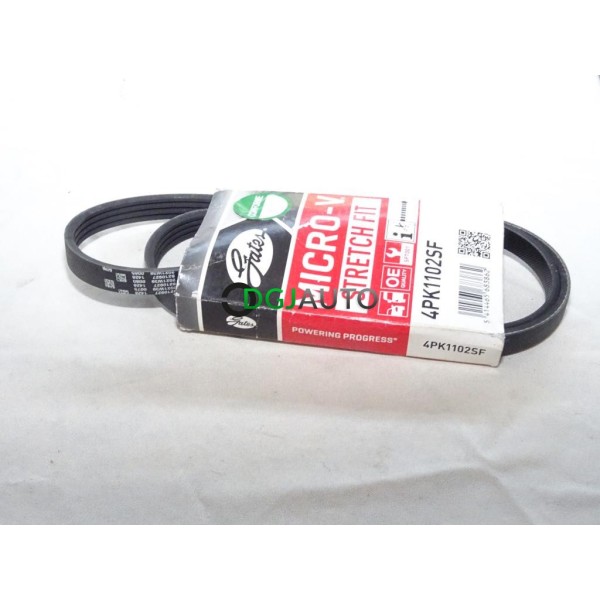 Courroie accessoire 4PK1102 Gates 4PK1102SF pour citroen jumper peugeot boxer fiat ducato 3 III iveco daily partir de 2006 
