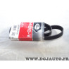 Courroie accessoire micro-V Gates 6PK1010 pour renault espace 3 III laguna 1 safrane 2.2D 2.2DT 2.2TD 2.2 D DT TD diesel