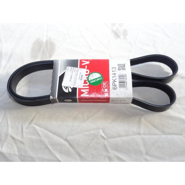 Courroie accessoire Gates 6PK1413 pour cadillac BLS chrysler voyager 3 III fit croma 2 II ford escort 6 7 VI VII focus 1 scorpio