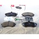 Jeu 4 plaquettes de frein avant montage mando Ferodo FDB1840 pour hyundai elantra XD matrix FC kia cerato 