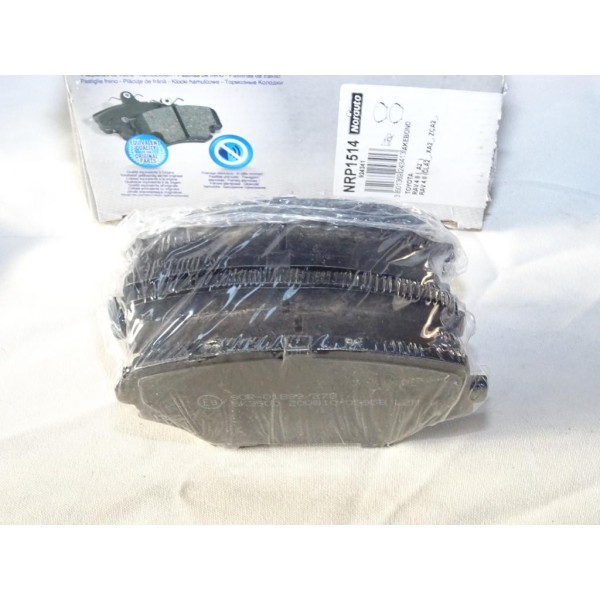 Jeu 4 plaquettes de frein avant montage akebono Norauto NRP1514 pour toyota RAV4 RAV 4 de 2000 à 2005 honda shuttle odyssey 