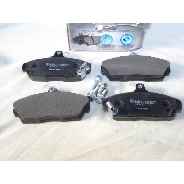 Jeu 4 plaquettes de frein avant montage girling Norauto NRP613 pour honda civic 6 7 VI VII MA MB EJ EK MC EU EP EV ES ET concert