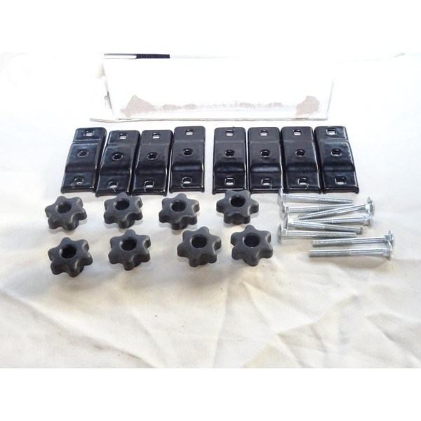 Kit fixation portes ski de barres de toit Menabo iceberg 0001103NR000 