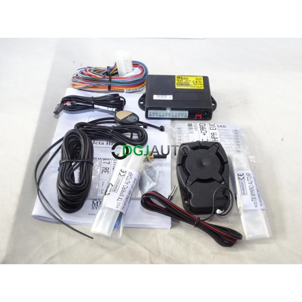 Kit alarme antivol auto Meta system HPA EVO 3.5 MSY 608512 433Mhz ABS16540 