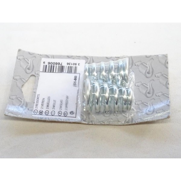 Jeu 2 ressorts fixation tuyau tube silencieux echappement Bosal 251860 pour fiat fiorino opel kadett D E corsa A B ascona C sena