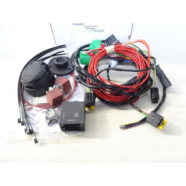Faisceau attelage attache remorque 7 fiches multiplexe Bosal 034188 pour peugeot 5008 