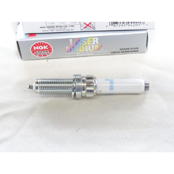 Lot 3 bougies allumage laser iridium NGK SILZKGR8B8S N°94201 pour BMW serie 1 2 3 4 5 6 X1 X2 X3 X4 F20 F21 F22 F23 F30 F31 F32 