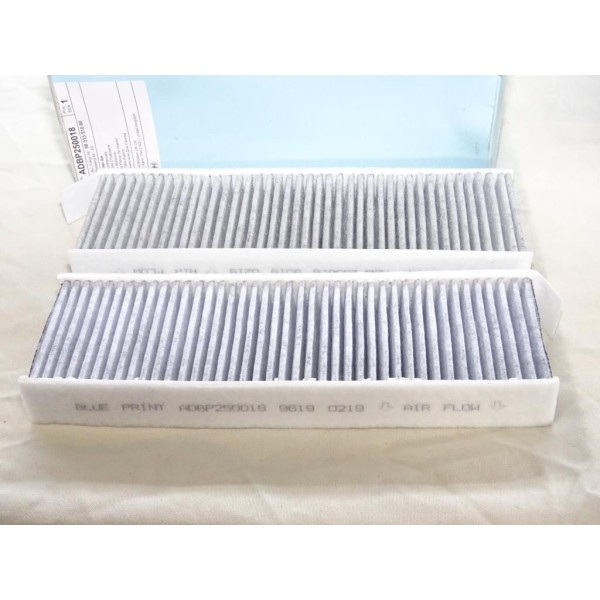 Jeu 2 filtres habitacle interieur Blue print ADBP250018 pour citroen C4 DS3 opel corsa F mokka 2 II peugeot 208 2008 