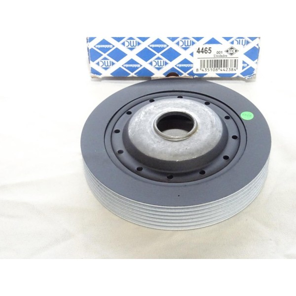 Poulie damper vilebrequin Metalcaucho 04465 pour renault clio 2 II kangoo 1 2 I II laguna 1 2 I II megane 1 dont scenic 1.4 1.6 
