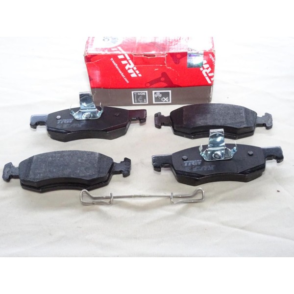 Jeu de 4 plaquettes de frein avant montage teves TRW GDB1749 pour dacia logan sandero 