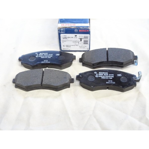 Jeu 4 plaquettes de frein avant montage sumitomo Bosch BP098 0986424215 pour hyundai lantra sonata coupé elantra matrix kia joic