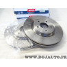 Jeu 2 disques de frein avant ventilé 320mm diametre NPS N330N115 pour renault koleos nissan X-trail Xtrail T32