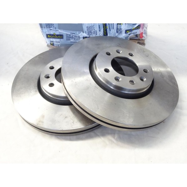 Jeu 2 disques de frein avant ventilé 303.7mm diamètre Open parts BDA2383.20 pour citroen C5 dont aircross C4 picasso berlingo 2 