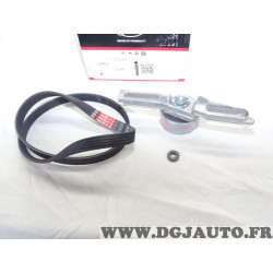 Kit courroie accessoire 5PK1023 + galet tendeur Gates K025PK1023 pour citroen AX saxo peugeot 106 1.0 1.1 1.4 essence