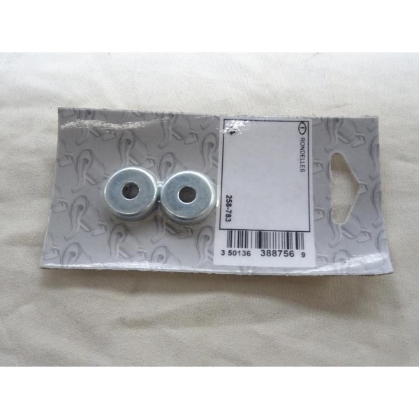 Blister 2 coupelles rondelle ressort fixation tuyau echappement bosal 258783 pour citroen AX BX C2 C3 C4 C15 C25 jumper xantia X