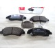 Jeu de 4 plaquettes de frein avant montage mando Ferodo FDB4920 pour hyundai i10 