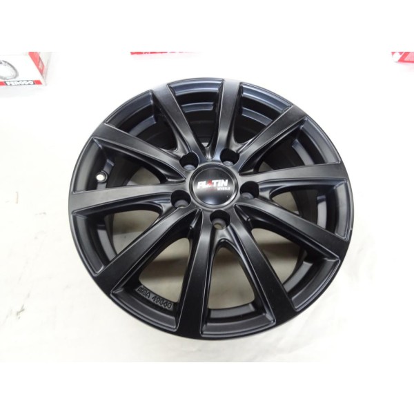 1 Jante alliage aluminium noir mate 6.5x15 ET48 5x112 66.50 Platin P69 RP12-651648D 198580 