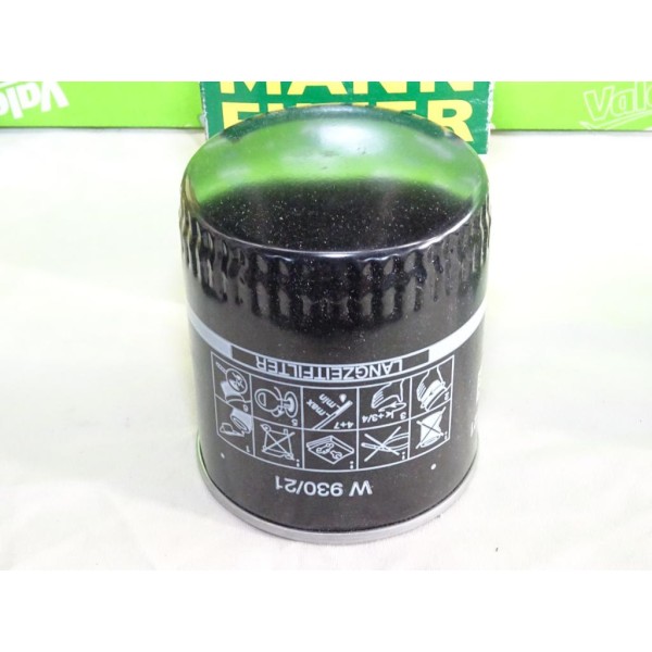 Filtre à huile Mann filter W930/21 pour audi 80 A4 A6 A8 skoda superb 1 volkswagen passat B5 2.0 2.6 2.7 2.8 3.0 essence 