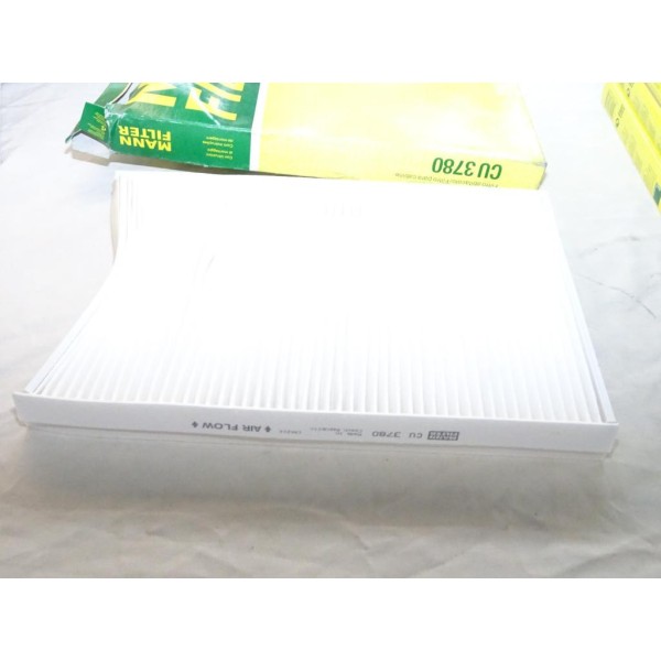 Filtre habitacle interieur (plié voir photo) Mann filter CU3780 pour mercedes classe A vaneo W168 W414 