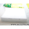 Filtre habitacle interieur (plié voir photo) Mann filter CU3780 pour mercedes classe A vaneo W168 W414