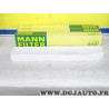 Filtre d'habitacle interieur Mann filter CU4727 pour jeep grand cherokee 2 3 4 II III IV commander