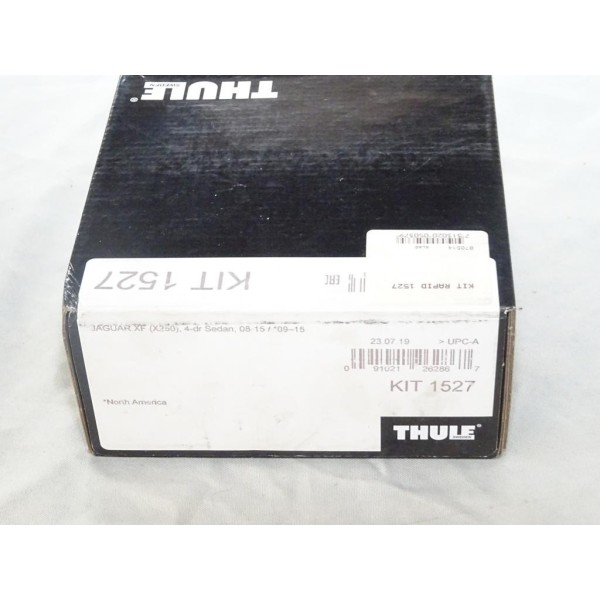 Kit pieds fixation barres de toit KIT 1527 Thule KIT1527 pour jaguar XF X250 4 portes sedan de 2008 à 2015 
