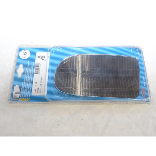 Vitre miroir glace retroviseur gauche MAD N°2067 537432 pour renault espace 2 II de 1991 à 1996 