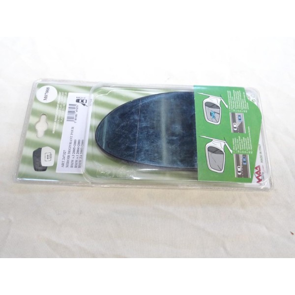 Vitre miroir glace retroviseur avant droite degivrante MAD N°247327 M07008 pour BMW serie 1 de 2004 à 2009 3 de 2005 à 2009 E90 