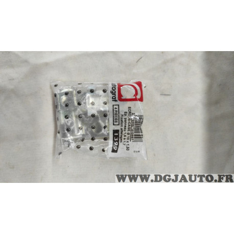 Lot 4 ecrous cage prisonnier fixation attelage attache remorque Restagraf 1399 pour renault peugeot citroen