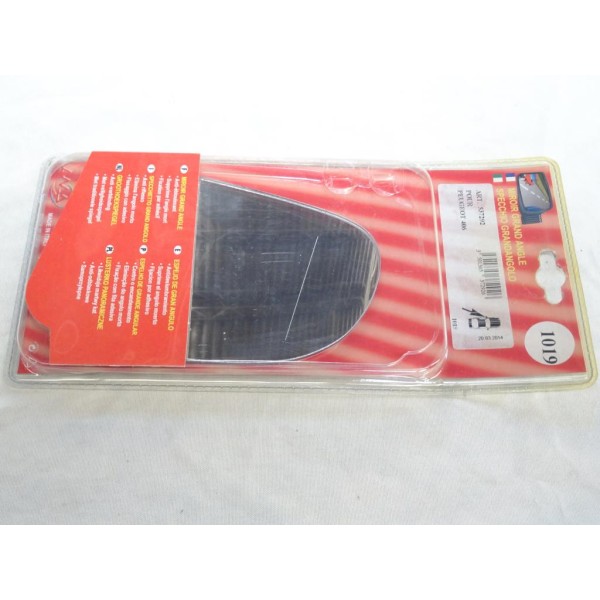 Vitre miroir glace retroviseur grand angle avant gauche MAD N°1019 537292 pour peugeot 406 partir de 1995 