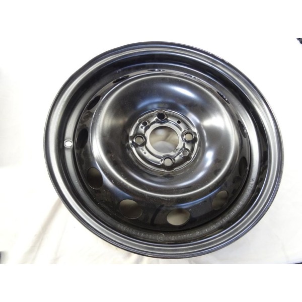 Lot 4 Jantes tole acier 6.5x15 ET43 15" 15 pouces 4x98 (1 avec un petit plat sans incidence) Alcar 8085 pour fiat stilo 