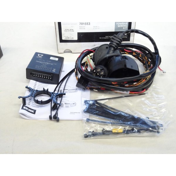Faisceau attelage attache remorque multiplexe 7 poles Brink 701553 pour audi A4 A5 A6 Q5 Q7 Q8 E-tron volkswagen touareg 