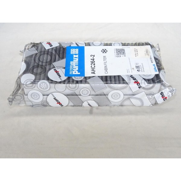 Jeu 2 filtres habitacle interieur Purflux AHC264-2 pour renault laguna 3 III 