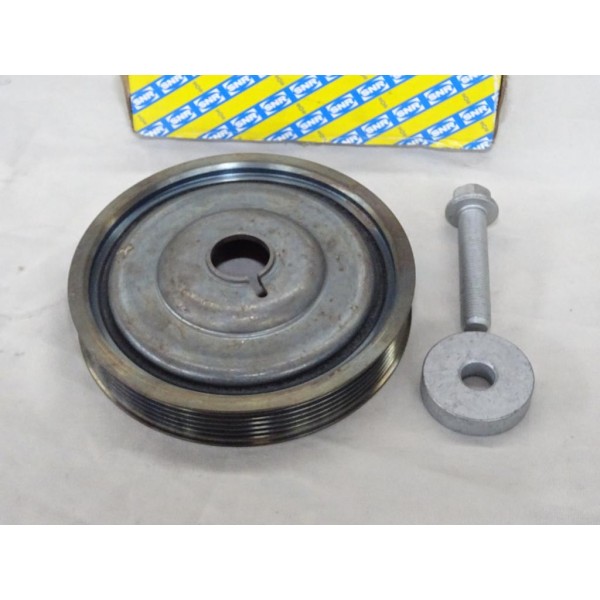 Poulie damper vilebrequin SNR DPF355.26K1 pour renault captur clio 2 3 4 II III IV fluence kangoo laguna 2 3 II III latitude meg