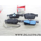 Jeu 4 plaquettes de frein avant montage teves TRW GDB1929 pour peugeot 508 dont SW