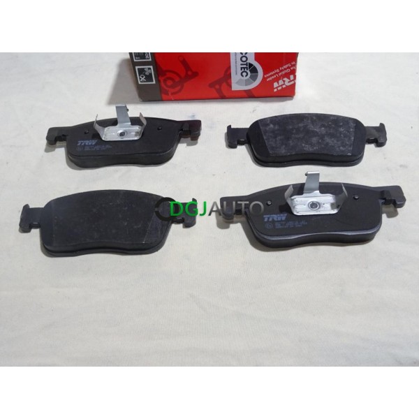 Jeu 4 plaquettes de frein arriere montage teves TRW GDB2169 pour citroen jumpy 3 III spacetourer peugeot expert 3 III traveller 