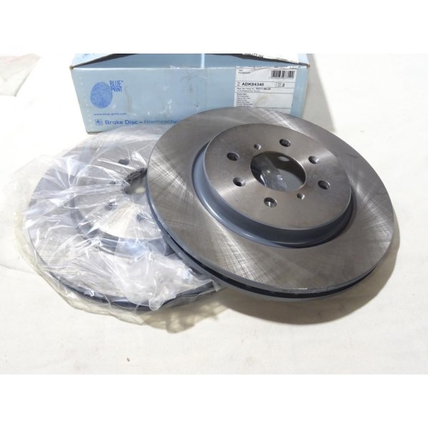 Jeu 2 disques de frein avant ventilé 272mm diametre Blue print ADV84340 pour suzuki swift 4 IV 